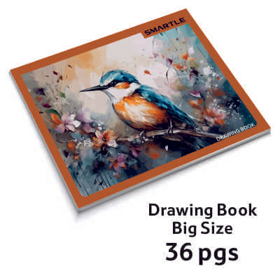 Smartle Drawing Book Big Size 36 Pages 1 pc