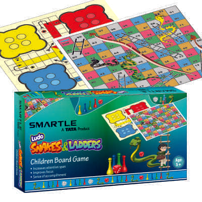 Smartle Ludo Snakess Ladders 1 Pc