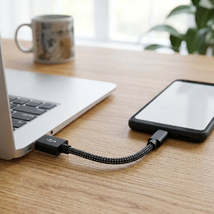Smartle C Type Braided Usb Black 1 pc