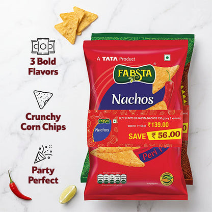 Fabsta Nachos Combi Pack, 390 g
