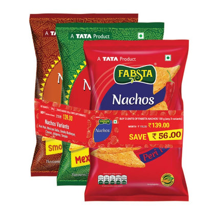 Fabsta Nachos Combi Pack, 390 g