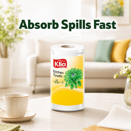 Klia Kitchen Towel 2Ply pack of 1 roll