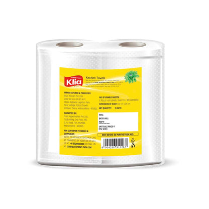 Klia Kitchen Towel 2Ply pack of 2 roll
