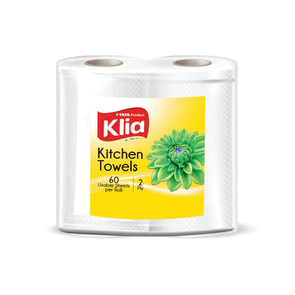 Klia Kitchen Towel 2Ply pack of 2 roll