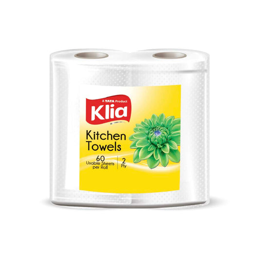 Klia Kitchen Towel 2Ply pack of 2 roll