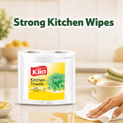 Klia Kitchen Towel 2Ply Pack Of 2 Roll