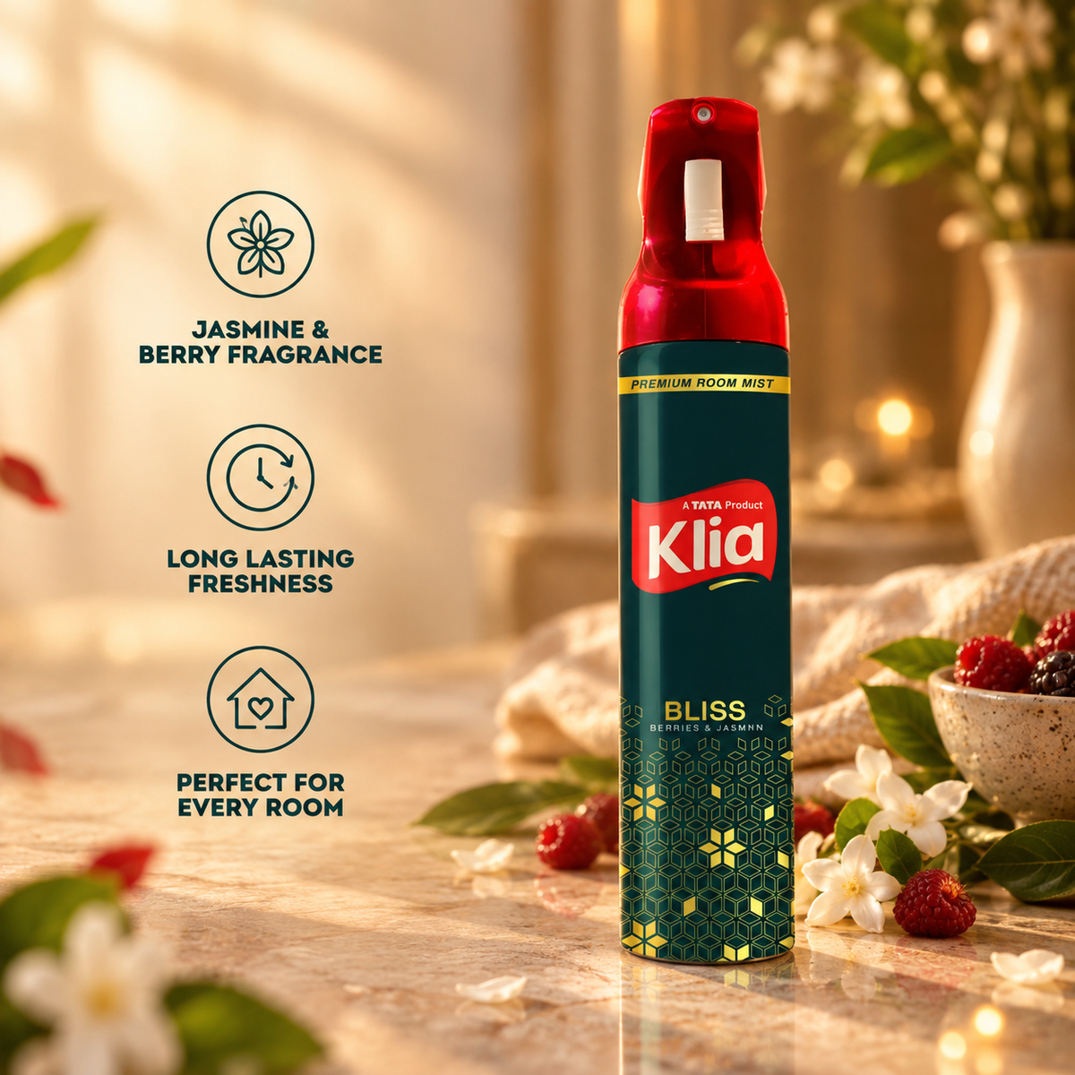 Klia Room Freshener Bliss 224 ml