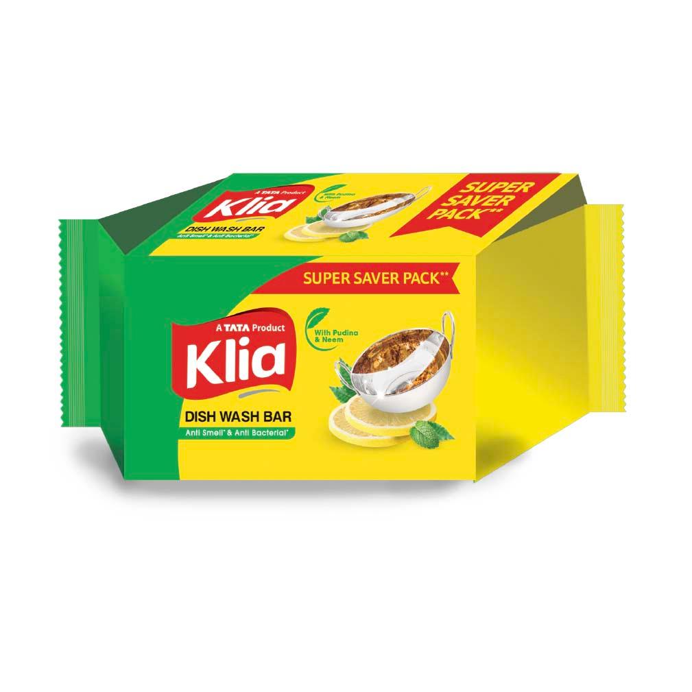 Klia Anti Smell Dishwash Bar, 5x200 g