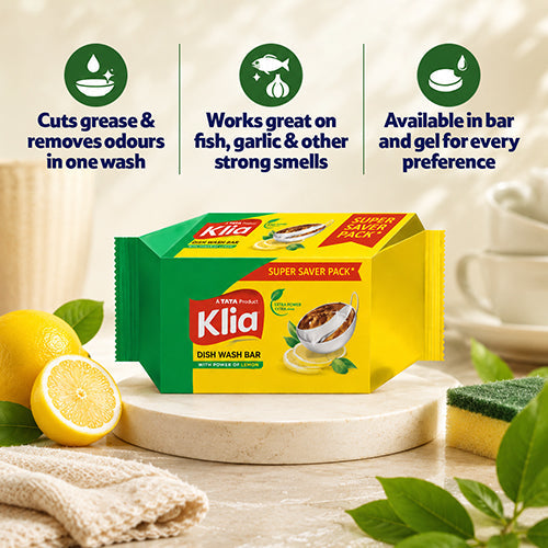 Klia Anti Smell Dishwash Bar 5x200 g