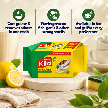 Klia Anti Smell Dishwash Bar 5x200 g
