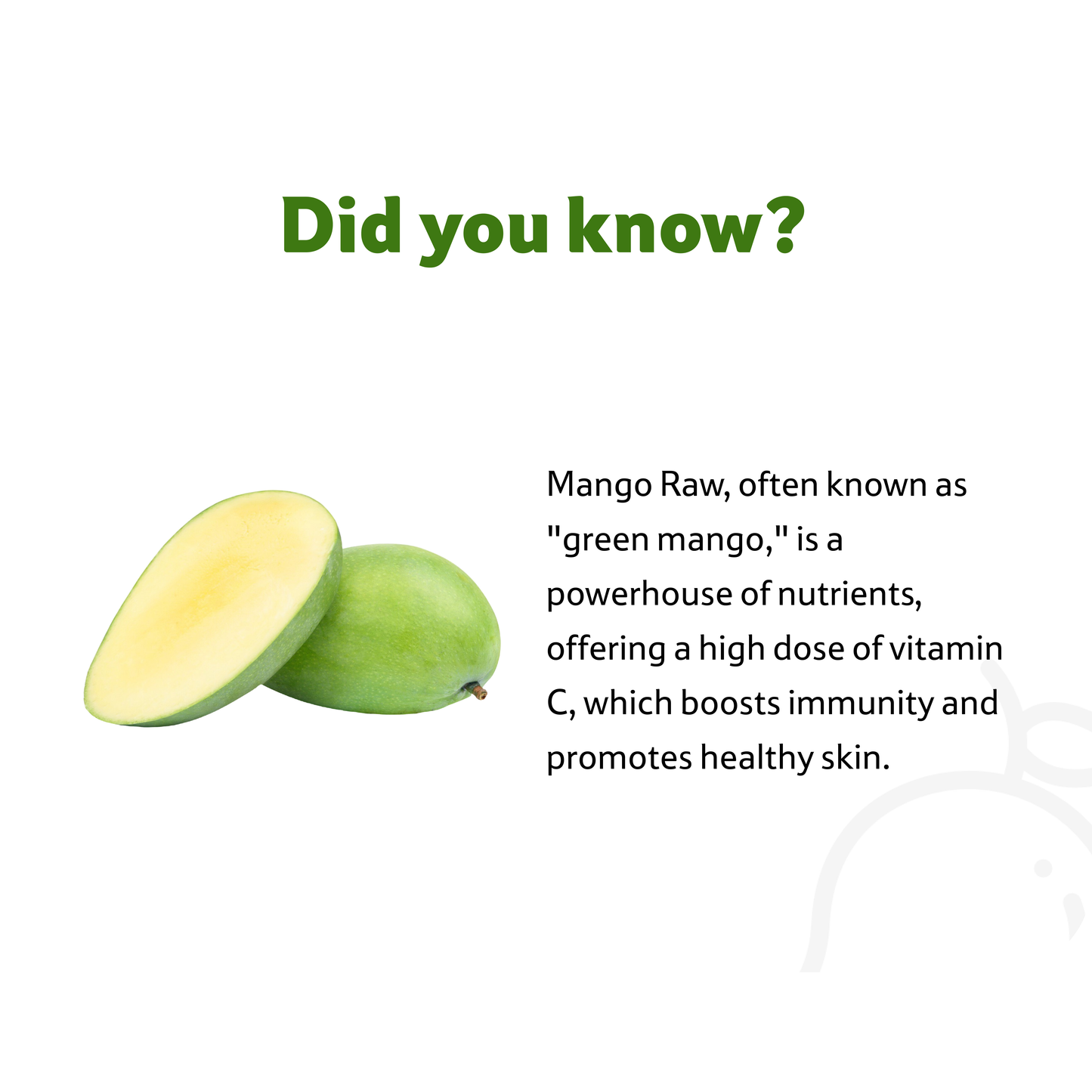 Starfresh Mango Raw ~ 500 g