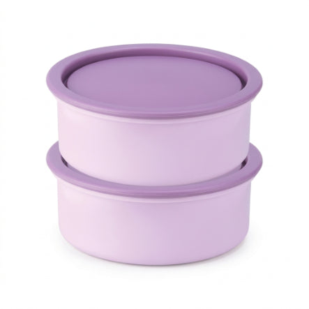 Smartle Plain Snaplock 500 Ml Lavender set of 2