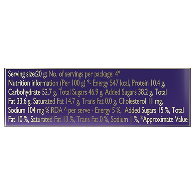 Cadbury Dairy Milk Roast Almond 80 g