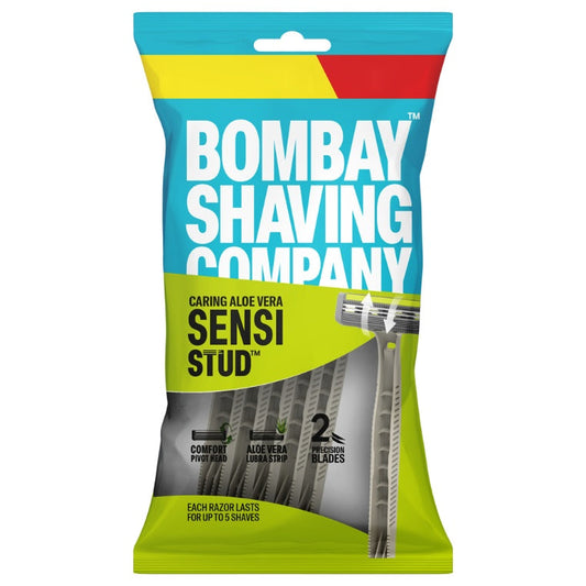 Bombay Shaving Company Stud Diaposable Razor pack of 5