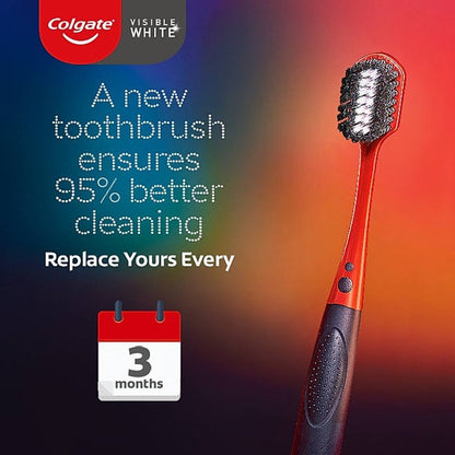 Colgate Visible White O2 Tootbrush pack of 2