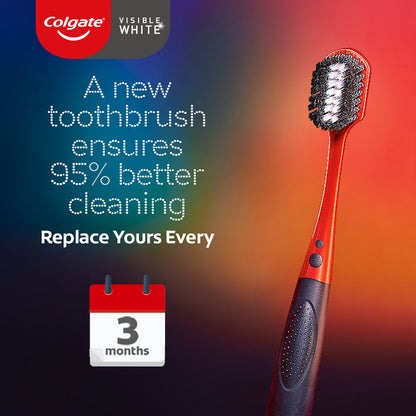 Colgate Visible White O2 Tootbrush pack of 2