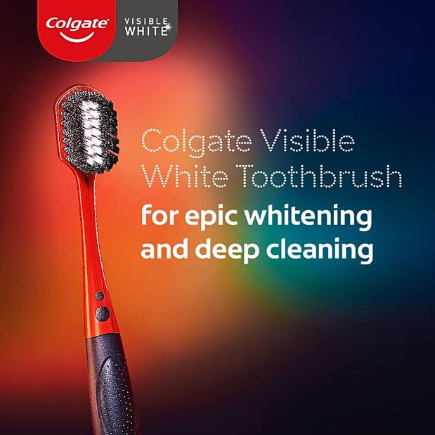 Colgate Visible White O2 Tootbrush pack of 2