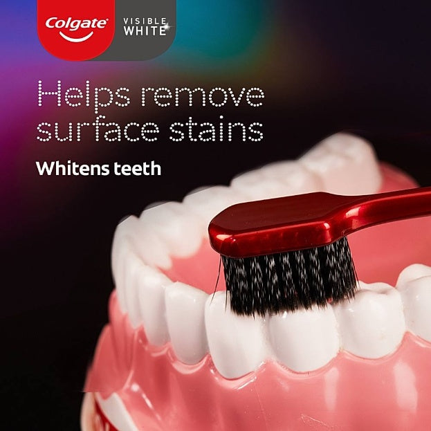 Colgate Visible White O2 Tootbrush pack of 2