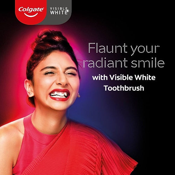 Colgate Visible White O2 Tootbrush pack of 2