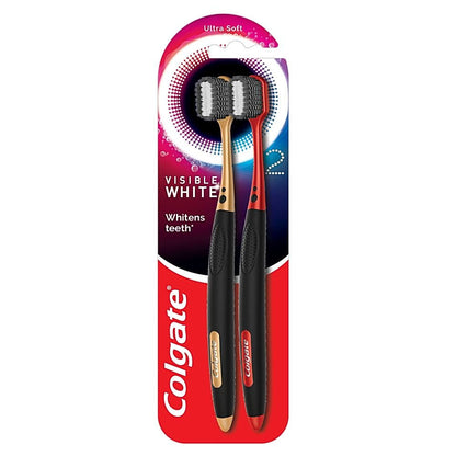 Colgate Visible White O2 Tootbrush pack of 2