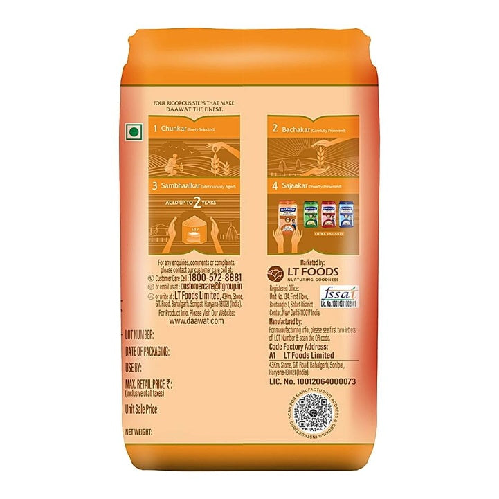 Daawat Pulav Basmati Rice 500 g