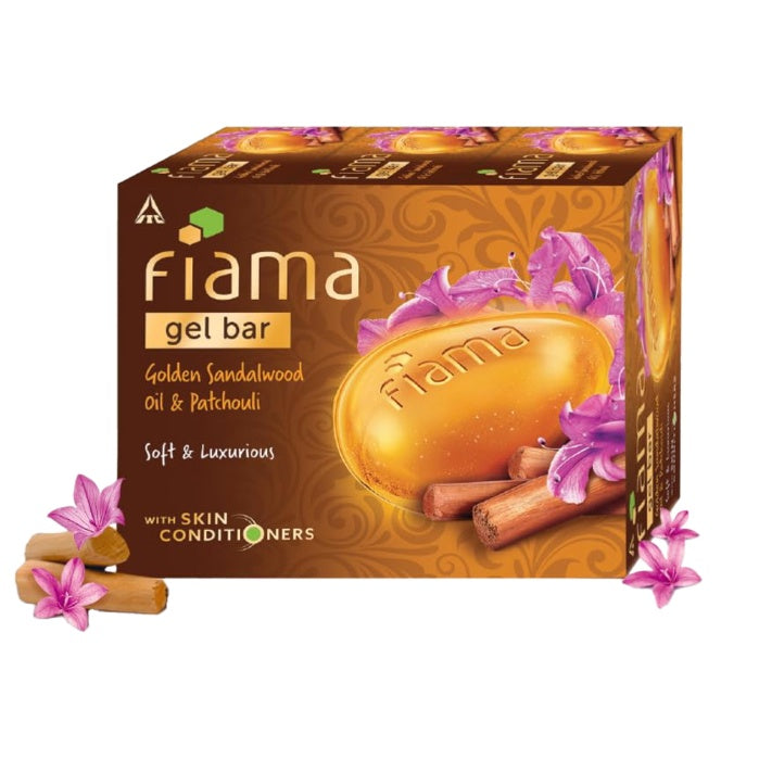 Fiama Gel Bathingbar Sandalwod Oil 3x125 g