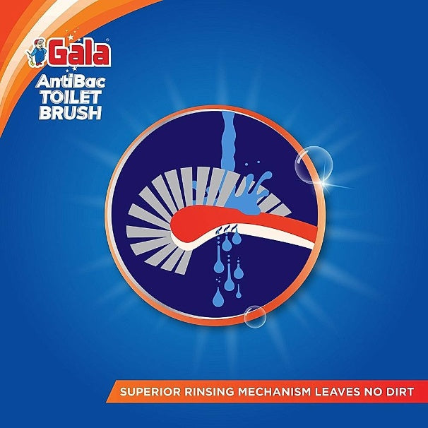Gala Double Hockey Toilet Brush With Con 1 pc