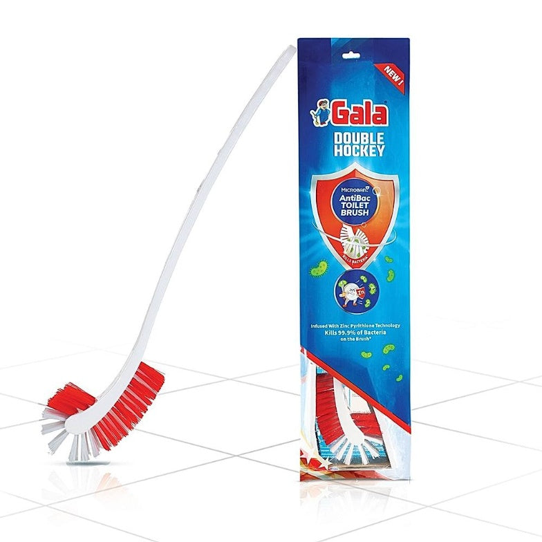 Gala Double Hockey Toilet Brush With Con 1 pc