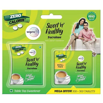 Sweet N Healthy Zero Calories Sweetner 300 tablet