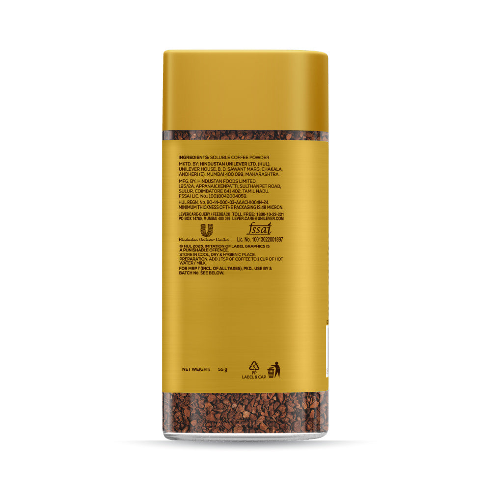 Bru Gold Freeze Dried Coffee Jar 55 g