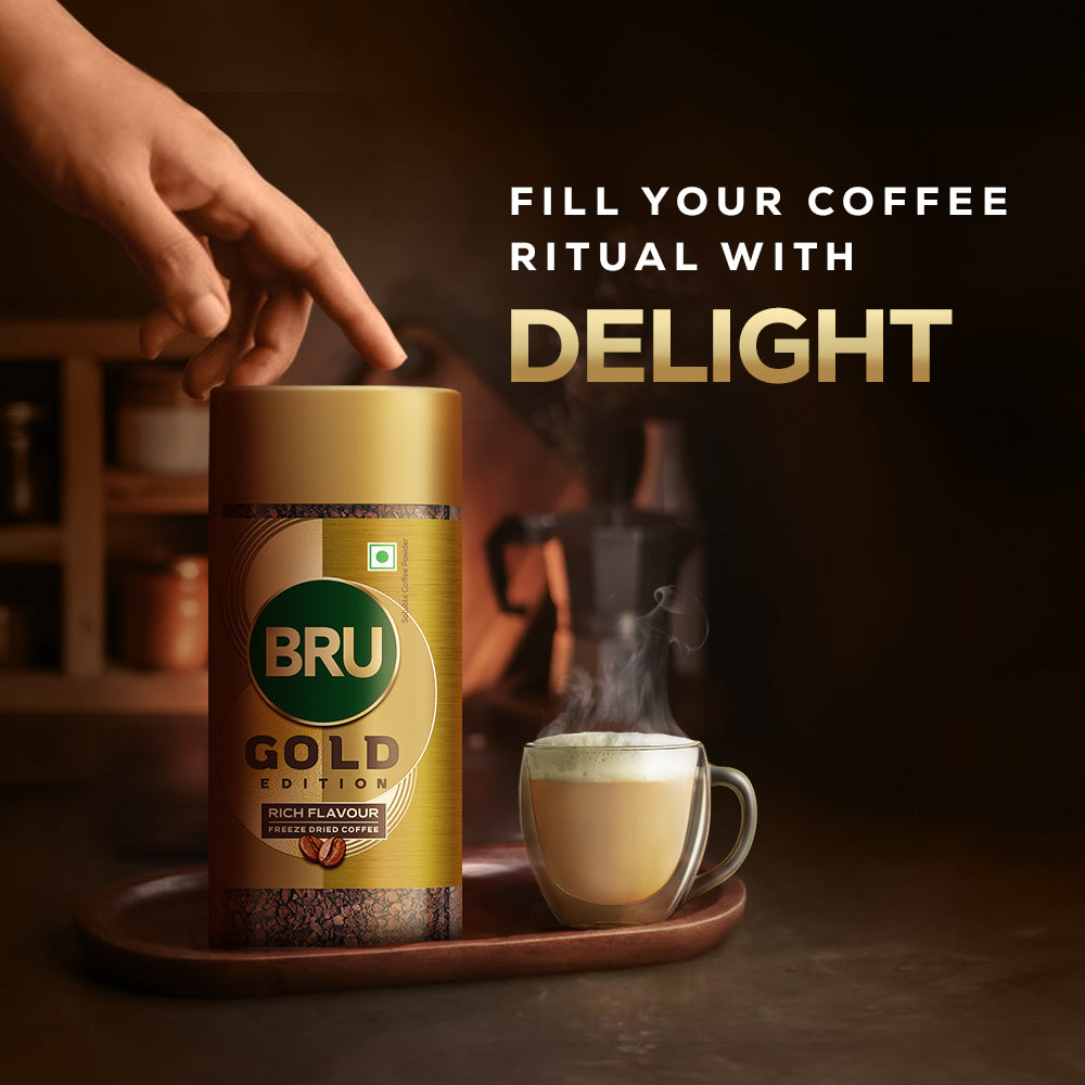 Bru Gold Freeze Dried Coffee Jar 55 g