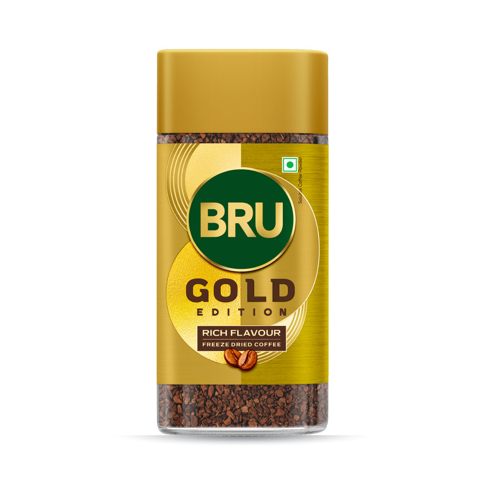 Bru Gold Freeze Dried Coffee Jar 100 gm