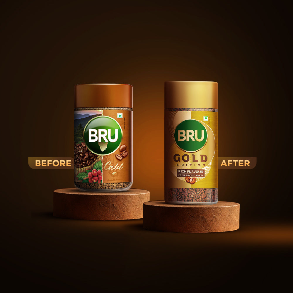 Bru Gold Freeze Dried Coffee Jar 100 gm