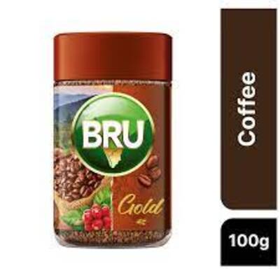 Bru Gold Freeze Dried Coffee Jar 100 Gm