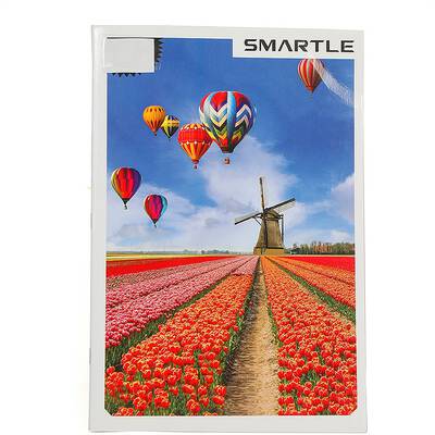 Smartle Soft Bound Long Book A4 Single Line 172 Pages 1 pc