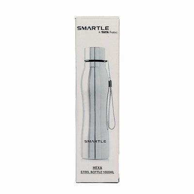 Smartle Hexa Steel Bottle 1 Ltr 1 pc
