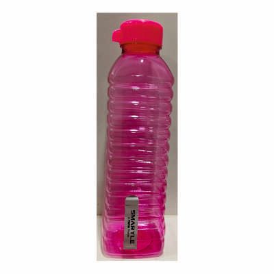 Smartle Square Bottle Pink 1 Ltr 1 Pc