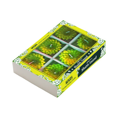 Shubh Anand Mogra Scented Floating Candles, 6 Pcs