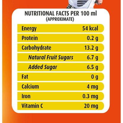 Real Orange Juice Tetrapak 180 ml