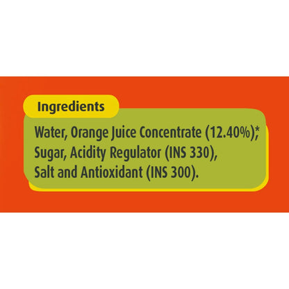 Real Orange Juice Tetrapak 180 ml