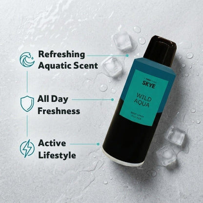 Skye Wild Aqua Body Spray For Men, 150 ml