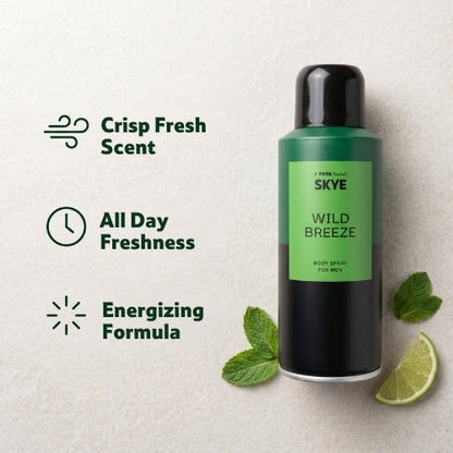 Skye Wild Breeze Body Spray For Men, 150 ml