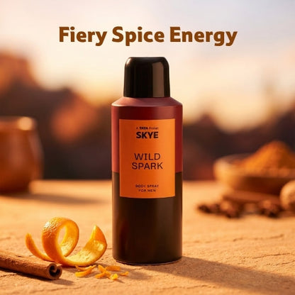 Skye Wild Spark Body Spray For Men, 150 ml