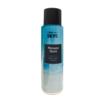 Skye Monsoon Desire Zero Gas Body Spray For Men 128 ml