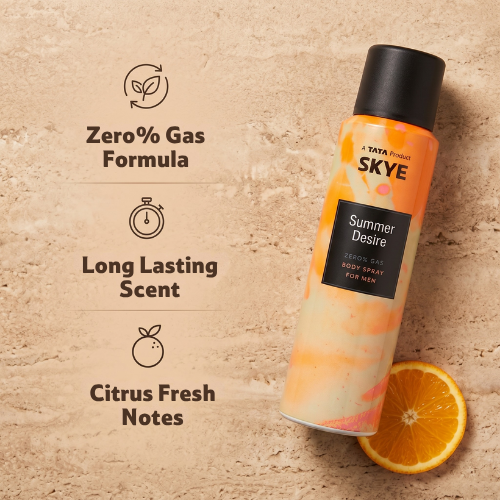 Skye Summer Desire Body Spray For Men, 128 ml