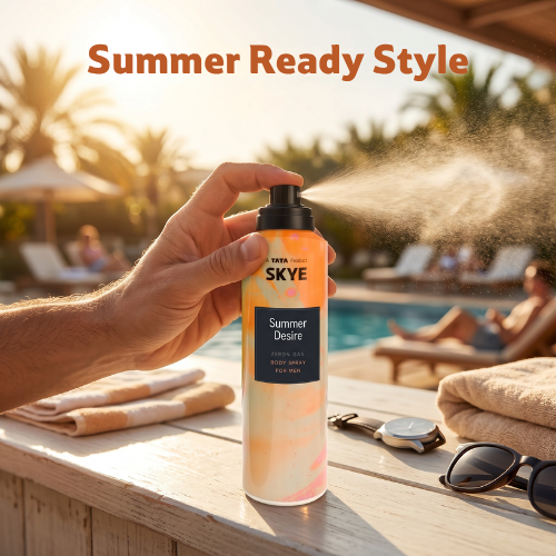 Skye Summer Desire Body Spray For Men, 128 ml