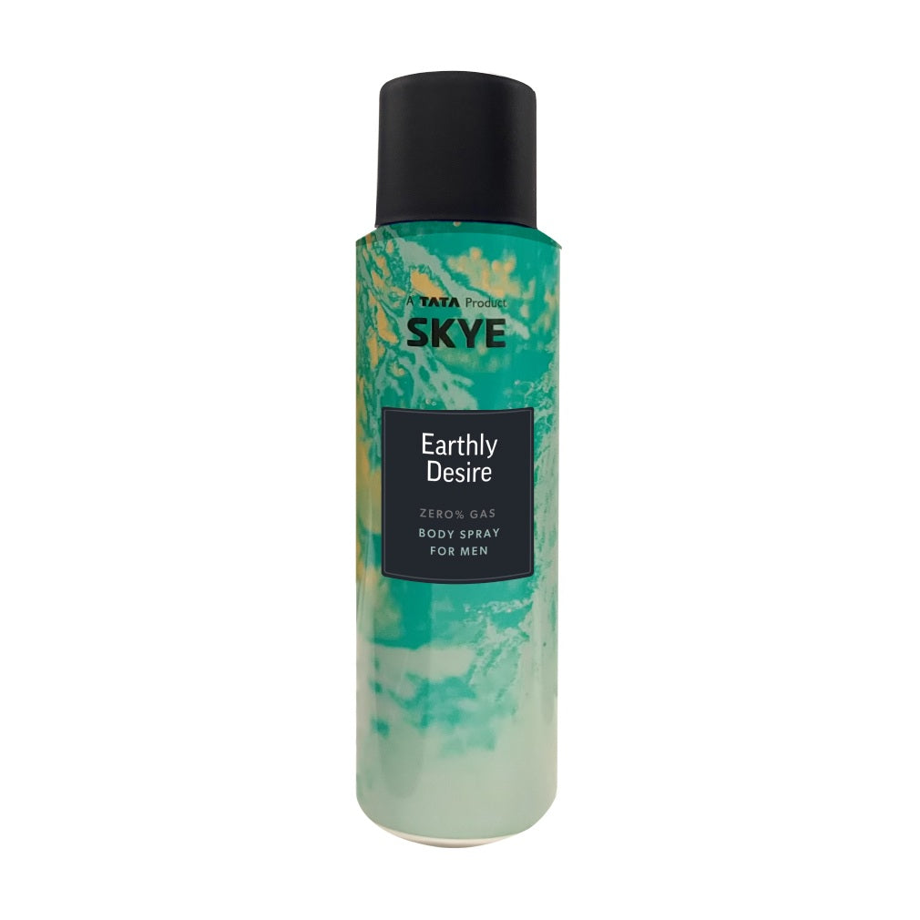 Skye Earthly Desire Zero Gas Body Spray For Men 128 ml