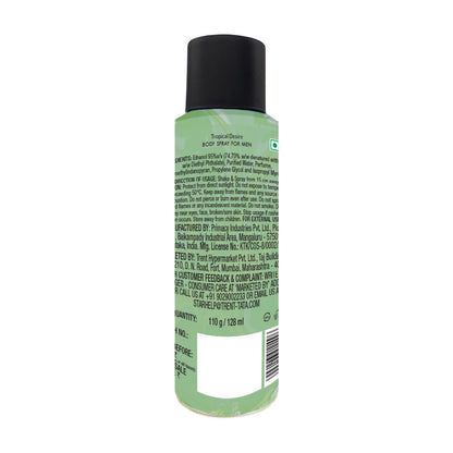 Skye Tropical Desire Body Spray For Men, 128 ml