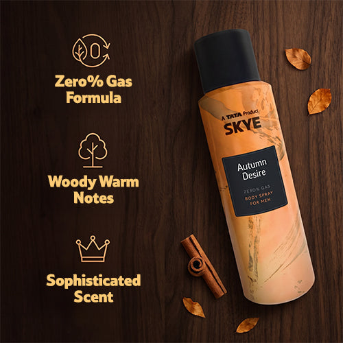 Skye Autumn Desire Body Spray For Men, 128 ml