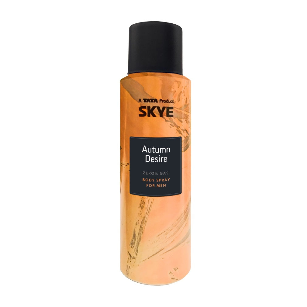 Skye Autumn Desire Zero Gas Body Spray For Men 128 ml